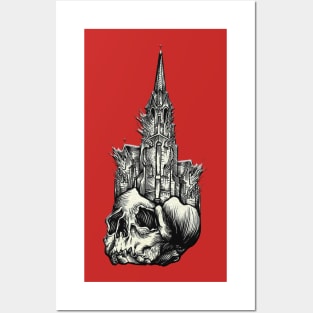 Skull House Posters and Art
